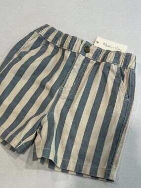 Boy - 4-5Y & 6-7Y - NWT Rylee + Cru Dawson Short in Ocean Stripe